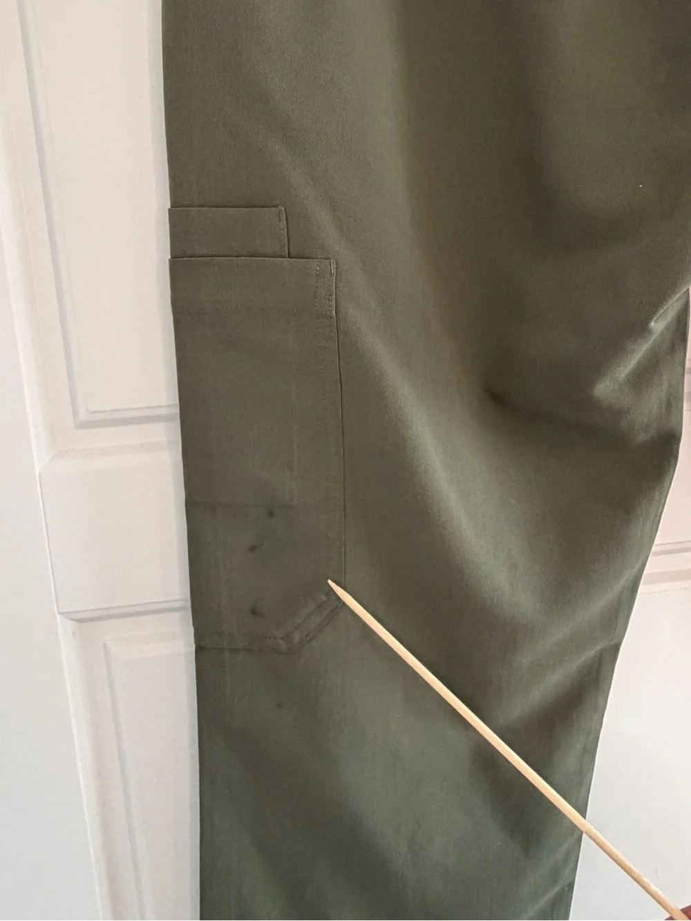 FIGS Technical Collection Cairo Cargo Scrub Pants Army Green Size Large Tall
